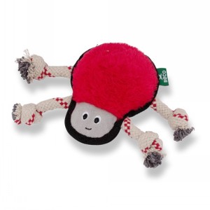 BECO SQUEAKER DOG TOY STEVE THE SPIDER